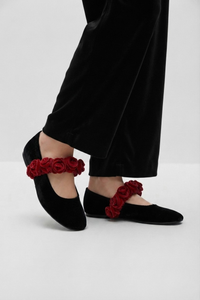 Ballerinas de Terciopelo y Rosas | Rosa Lima