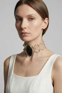 Collar Titanium Moldeable de Diseño Escultural