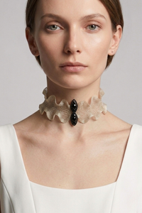 Collar Titanium Moldeable de Diseño Escultural